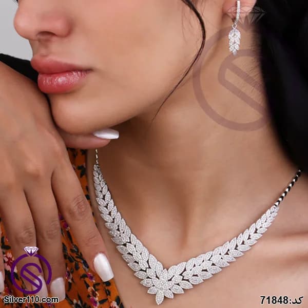سرویس نقره زنانه کد 71847 — تصویر ۵