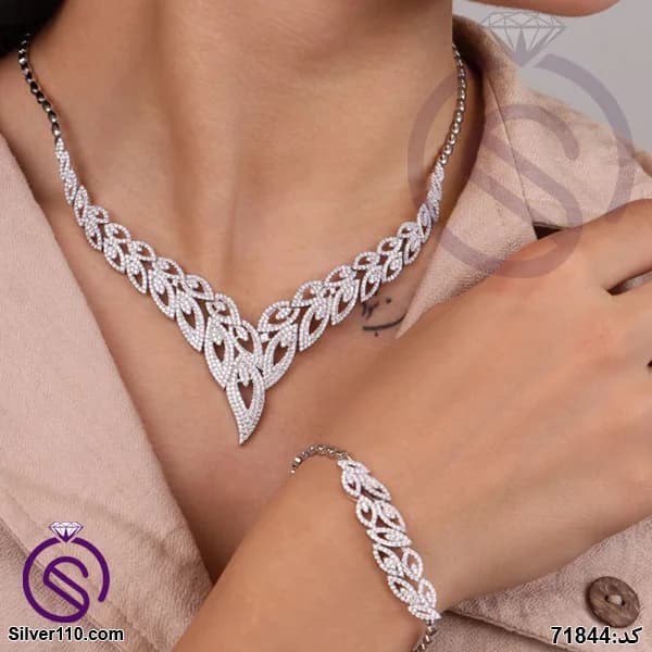 سرویس نقره زنانه کد 71844 — تصویر ۳