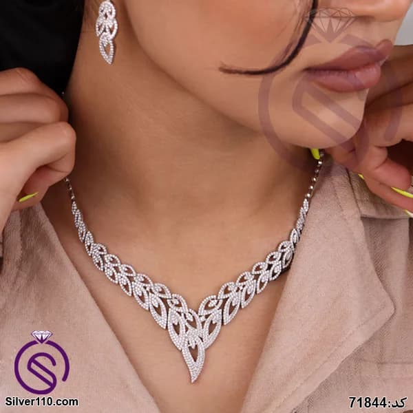 سرویس نقره زنانه کد 71844 — تصویر ۴