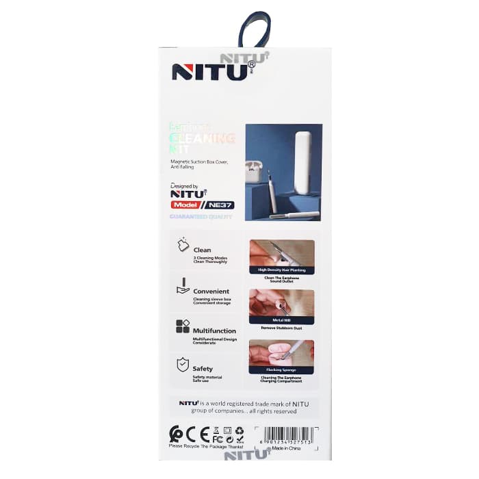 کیت تمیزکننده ی ایرپاد نیتو Nitu NE37 Multipurpose Cleaning Kit — تصویر ۴
