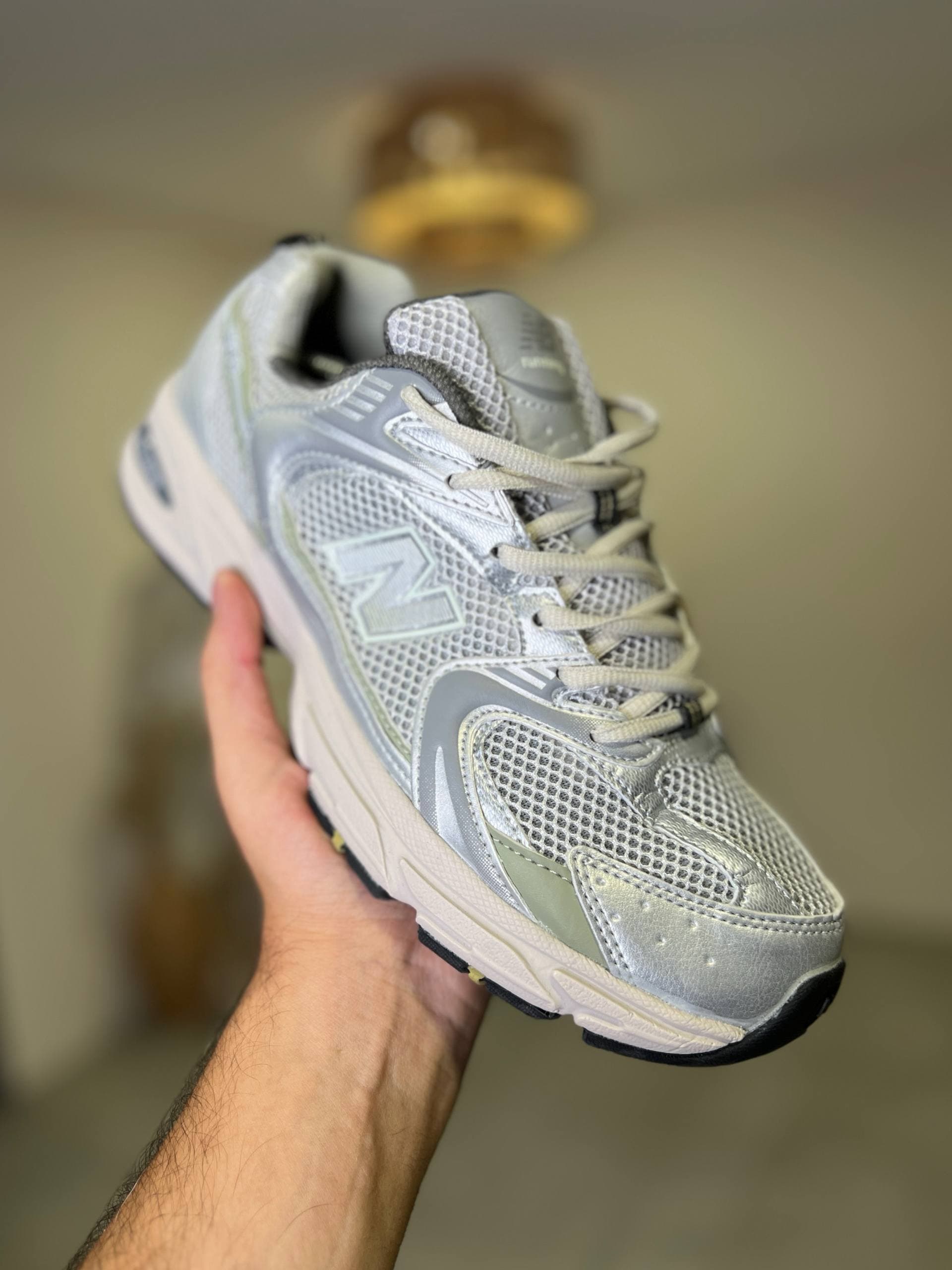 کتوني New Balance طوسی سبز کد 77304A