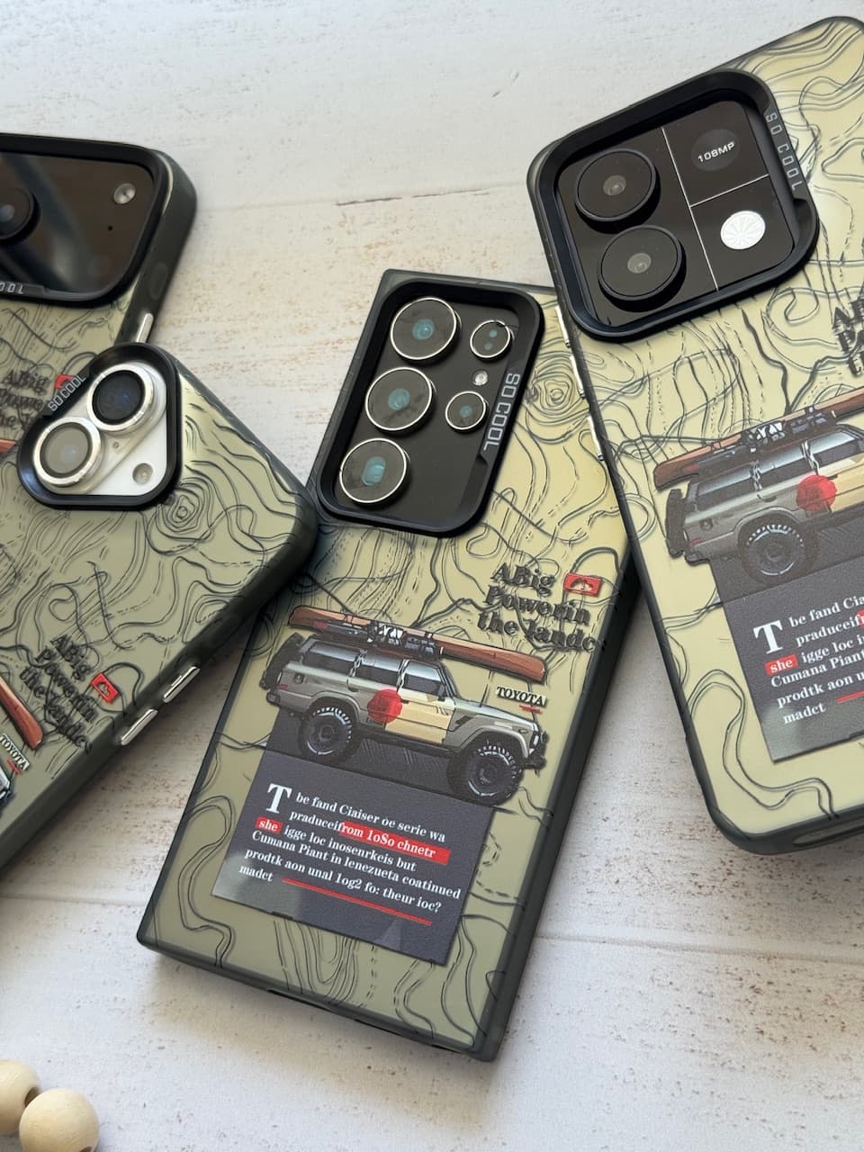 قاب آفرود تویوتا لندکروزر Off-road : Toyota Land Cruiser 60 series — تصویر ۳