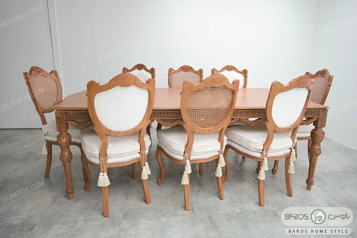 میز ناهارخوری جدید مصری کد ۲ – ۶ — تصویر ۲