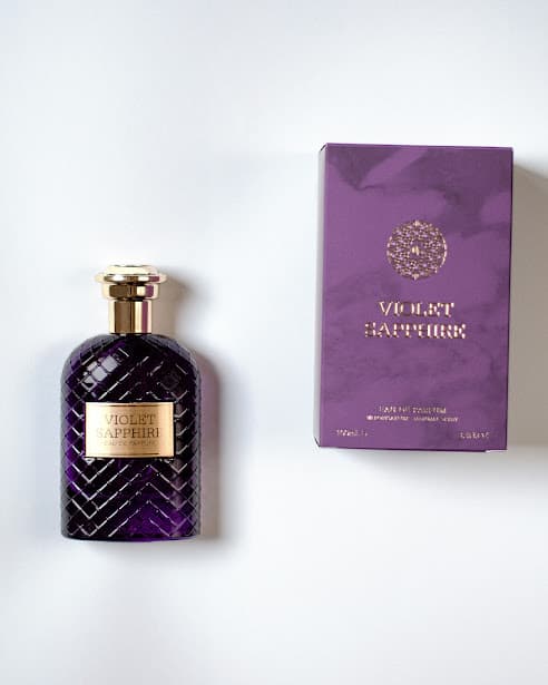 ادکلن زنانه فراگرنس ورد ویولت سفیر | Fragrance World Violet Sapphire — تصویر ۲