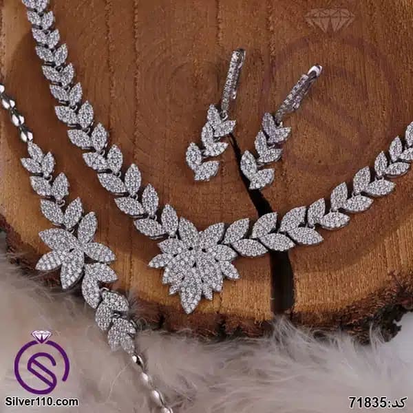 سرویس نقره زنانه کد 71835 — تصویر ۳
