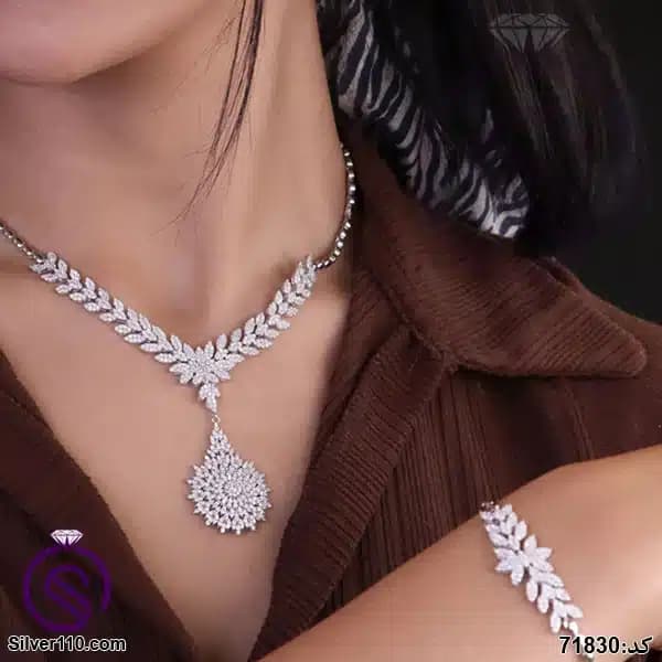سرویس نقره زنانه کد 71830 — تصویر ۵