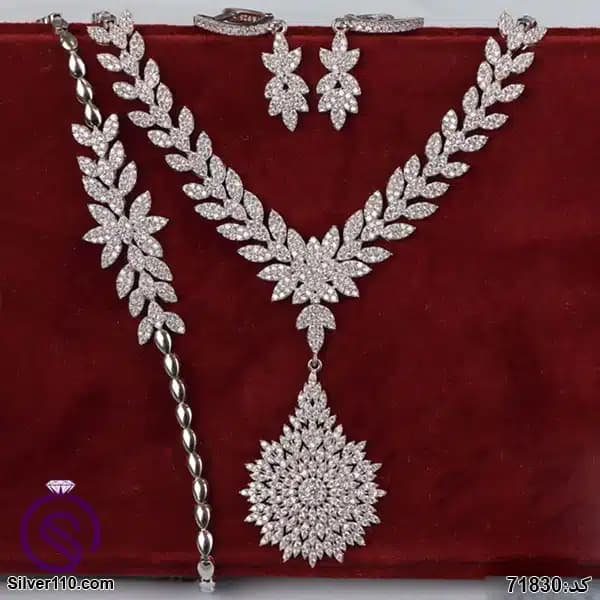 سرویس نقره زنانه کد 71830 — تصویر ۴