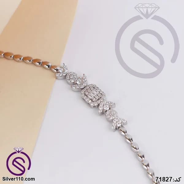 سرویس نقره زنانه مستطیل کد 71827 — تصویر ۲
