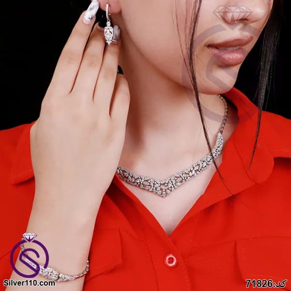 سرویس نقره مجلسی زنانه کد 71826 — تصویر ۶