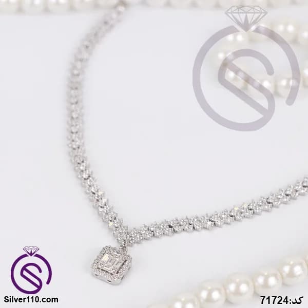 سرویس نقره زنانه مستطیل کد 71824 — تصویر ۳