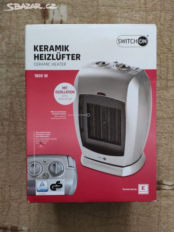 بخاری سرامیکی سوئیچ آن آلمانی مدل HE-E0701 — تصویر ۲