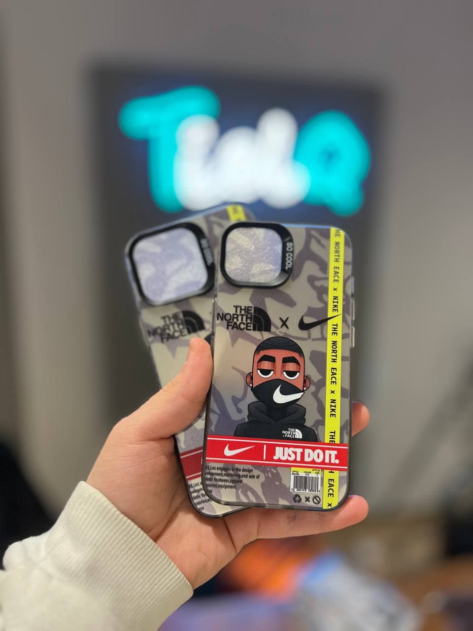 قاب TheNorthFace X Nike ماسک مشکی