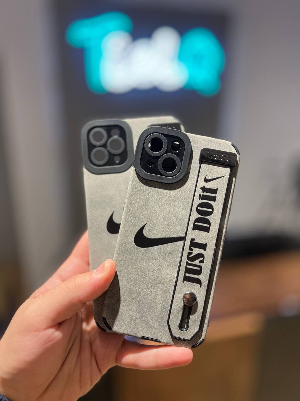قاب Nike Just do it بند دار جیر