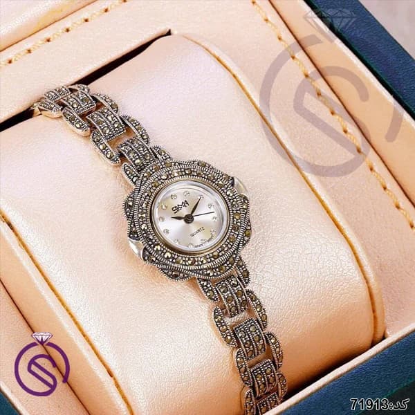 ساعت نقره زنانه مارکازیت کد 71913 — تصویر ۲