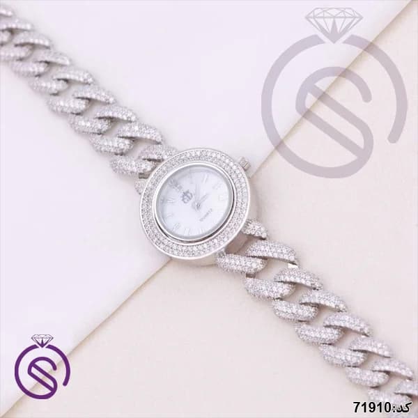 ساعت نقره زنانه مدل کارتیر کد 71910