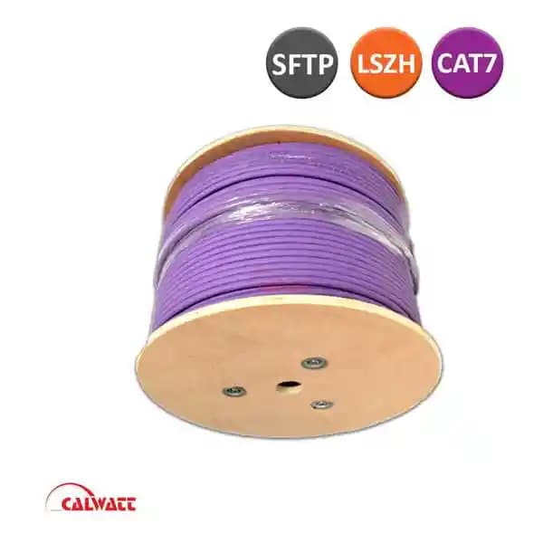 کابل شبکه cat7 sftp قرقره 500 متری