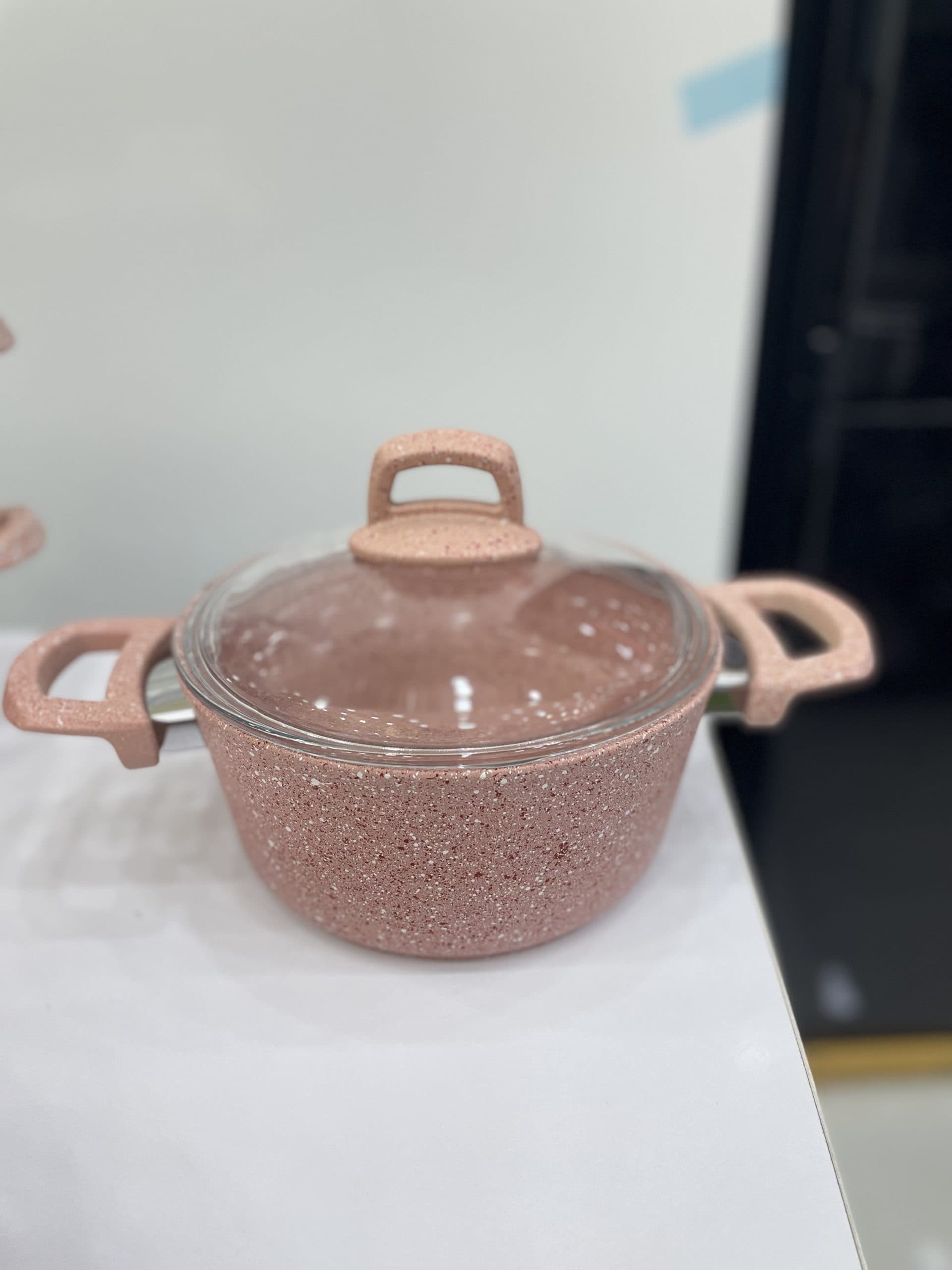 سرویس قابلمه ۹پارچه نانوگرانیت هوم میکر ترکیه PINK — تصویر ۴