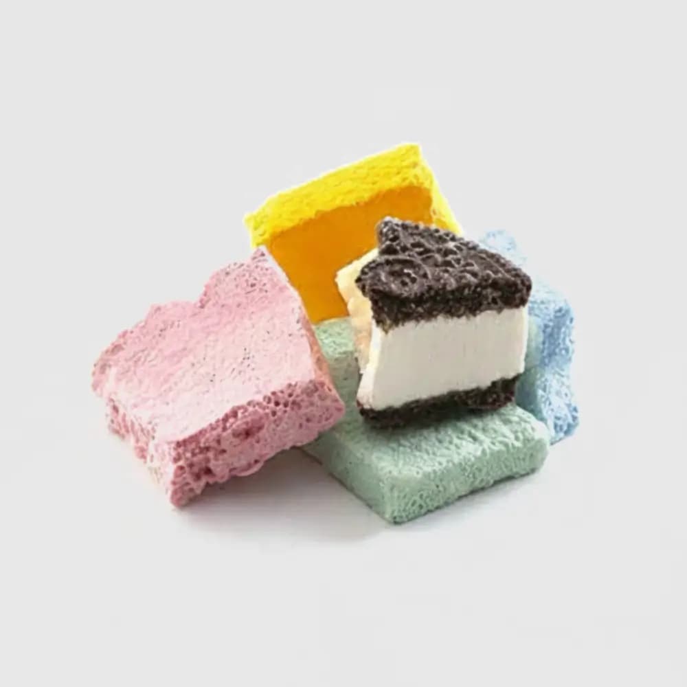 بستنی خشک انجمادی
