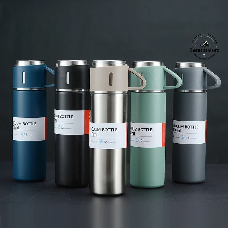 ست فلاسک و فنجان یونیک مدل Unique flask and cup set VACUUM