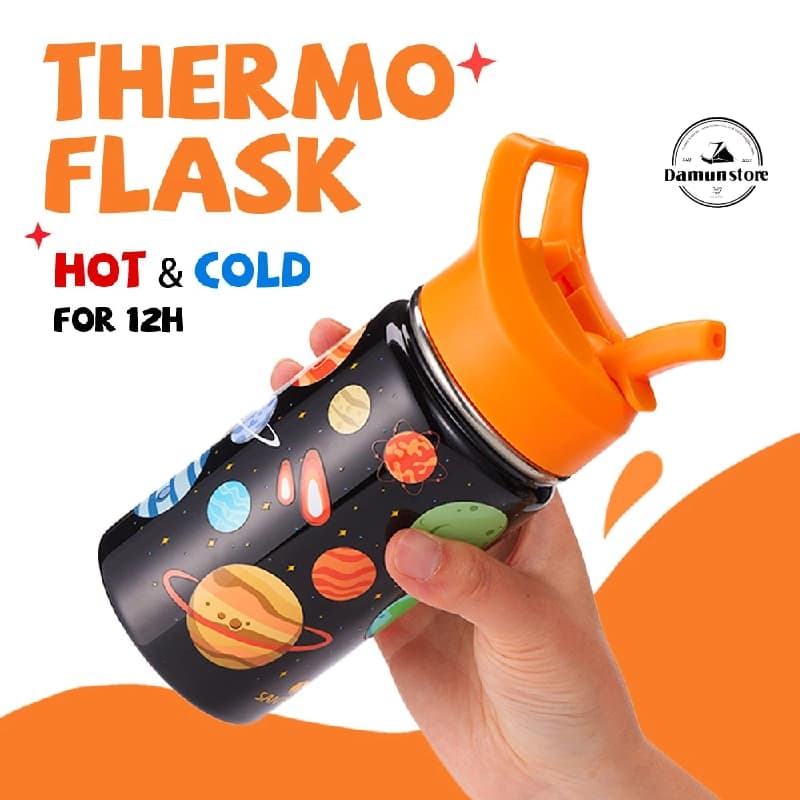 فلاسک کودک دوجداره 500 میلی لیتری سانتکو مدل SANTECO AOSTA 500mL — تصویر ۲