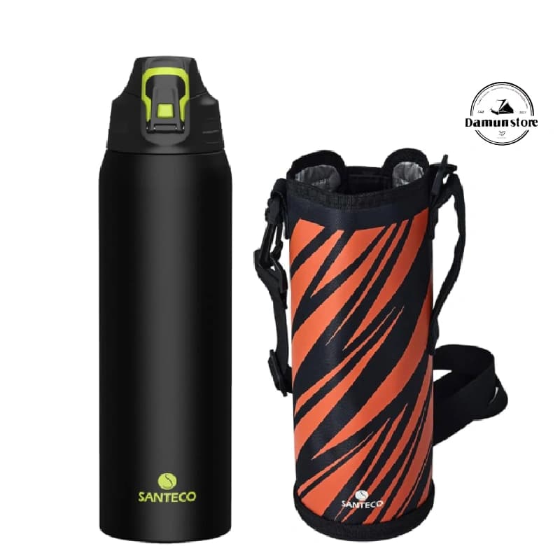 فلاسک دوجداره یک و نیم لیتری سانتکو مدل SANTECO NEVIS SPORT 1.5L