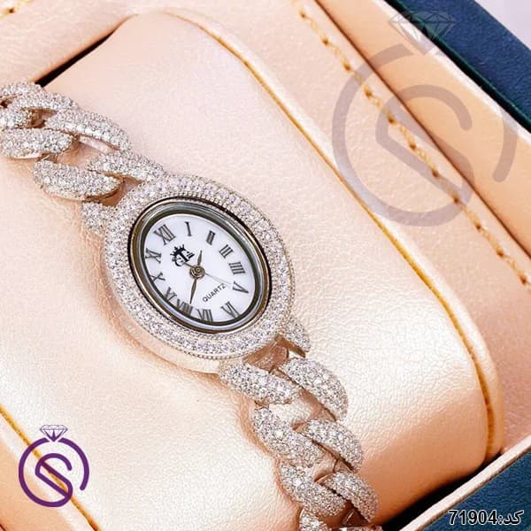 ساعت نقره زنانه مدل کارتیر کد 71904 — تصویر ۲