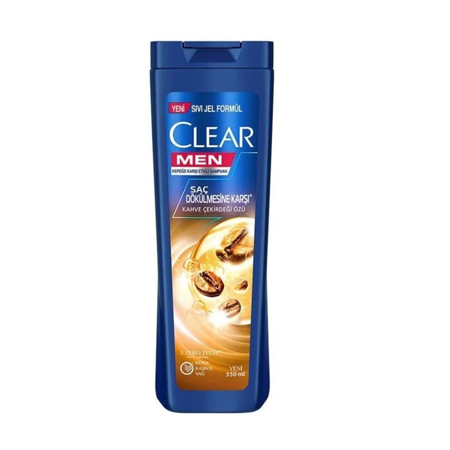 شامپو کلیر مردانه ضد ریزش حاوی عصاره قهوه350میلCLEAR MEN