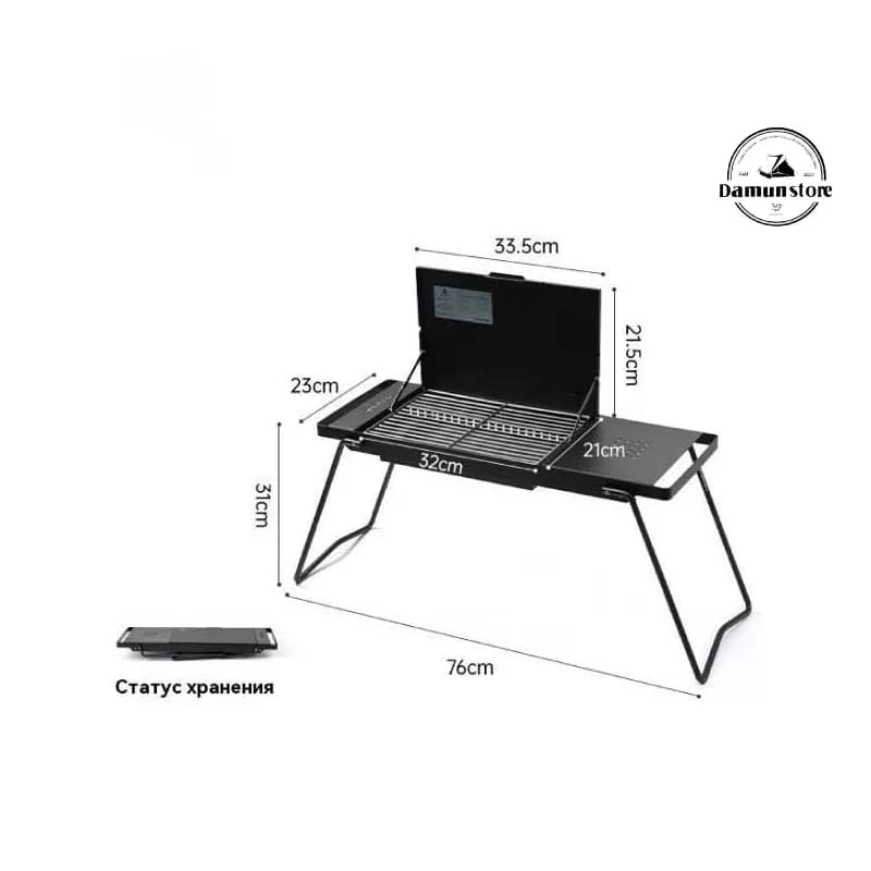 اجاق ذغالی نیچرهایک مدل Naturehike CNK2450CF014 — تصویر ۳