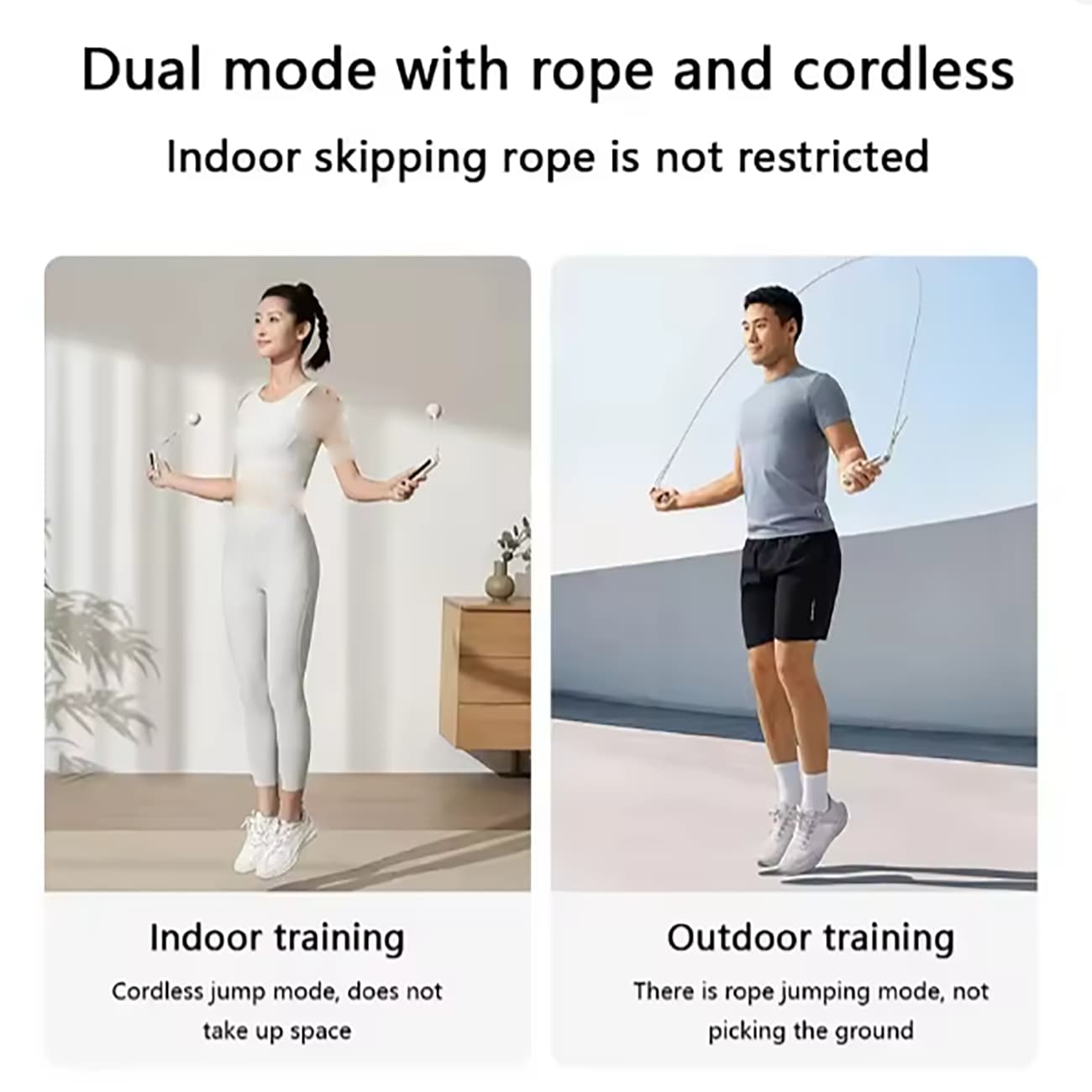 طناب ورزشی هوشمند شیائومی مدل Mijia Smart Skipping Rope 2 — تصویر ۹