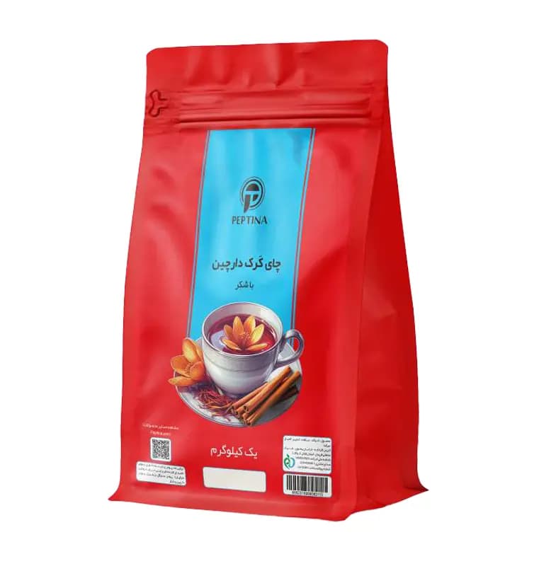 چای کرک دارچین پپتینا (با شکر) – پاکت یک کیلوگرمی — تصویر ۲