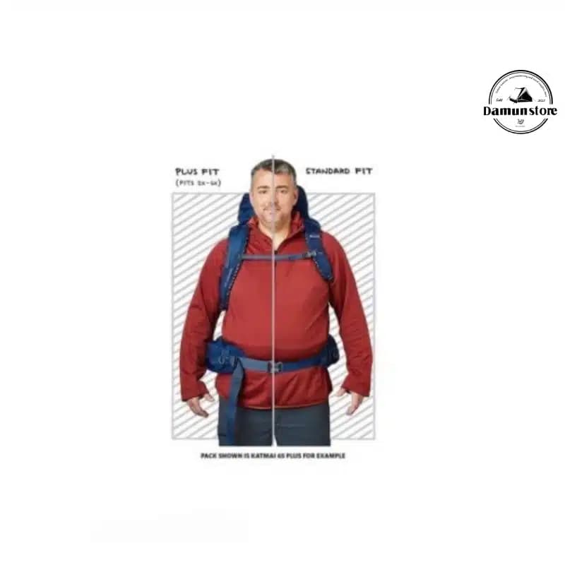 کوله پشتی 45 لیتری گریگوری مدل Stout Plus Size — تصویر ۵