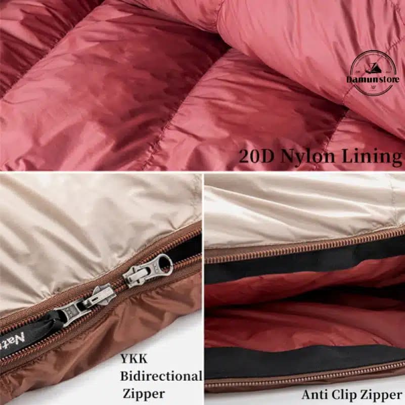 کیسه خواب نیچرهایک SNOWBIRD 7 کد NH20YD001 — تصویر ۷