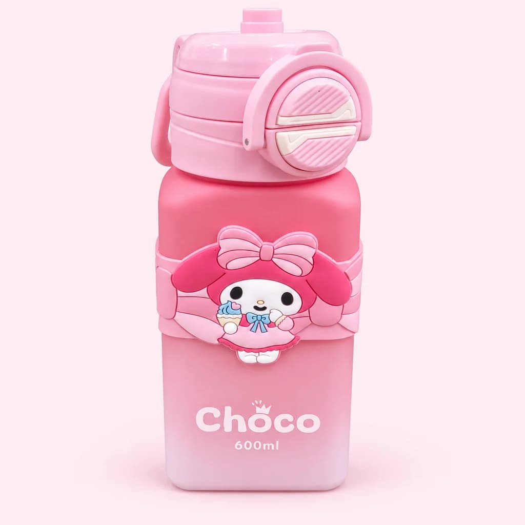 قمقمه کودک Choco 600 میلی‌لیتر طرح فانتزی 4 رنگ — تصویر ۸