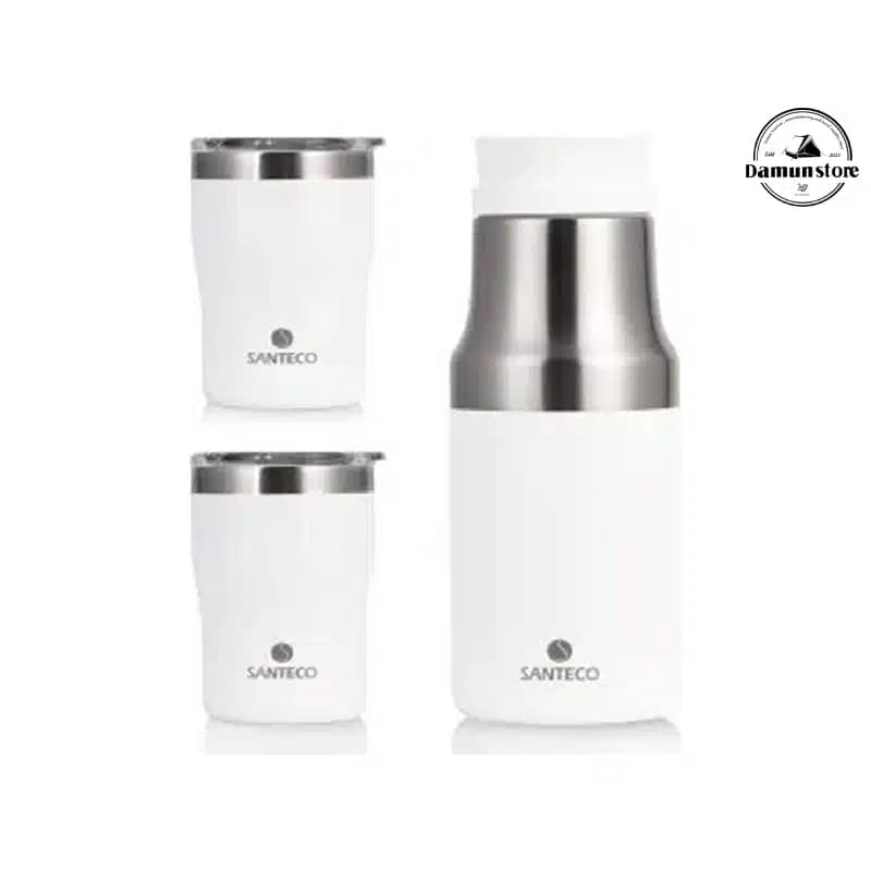ست فلاسک و لیوان (ماگ) دوجداره 1200 میلی‌لیتری سانتکو مدل Molle — تصویر ۴