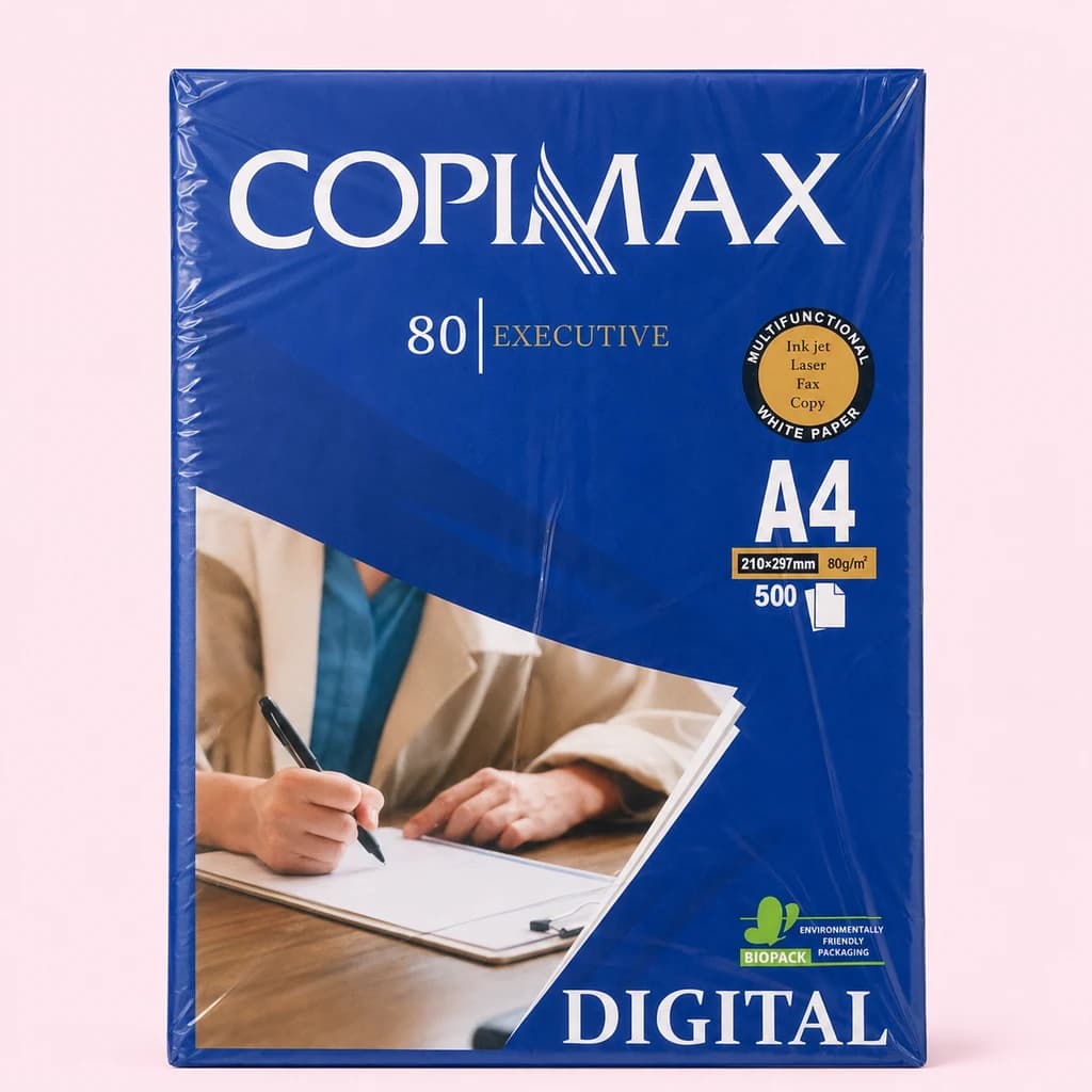 کاغذ A4 کوپیمکس Copimax مدل Digital و Executive بسته 500 برگ