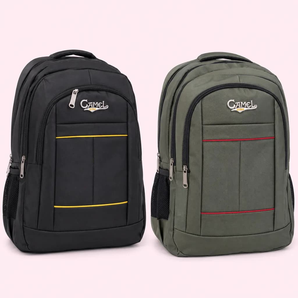 کوله پشتی لپ تاپ CAMEL Active | کیف دانشجویی و اداری چند منظوره