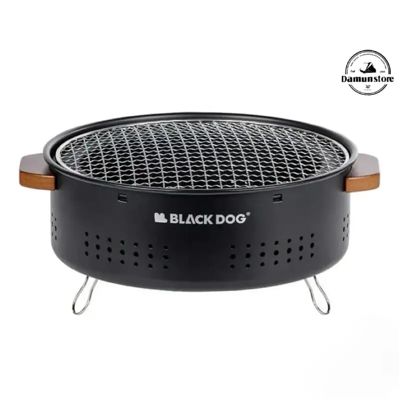 باربیکیو گرد زغالی رومیزی بلک داگ مدل BLACKDOG CBD2450CF010