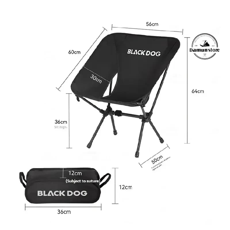 صندلی ماه تک پایه بلک داگ مدل Blackdog CBD2550JJ021 — تصویر ۶