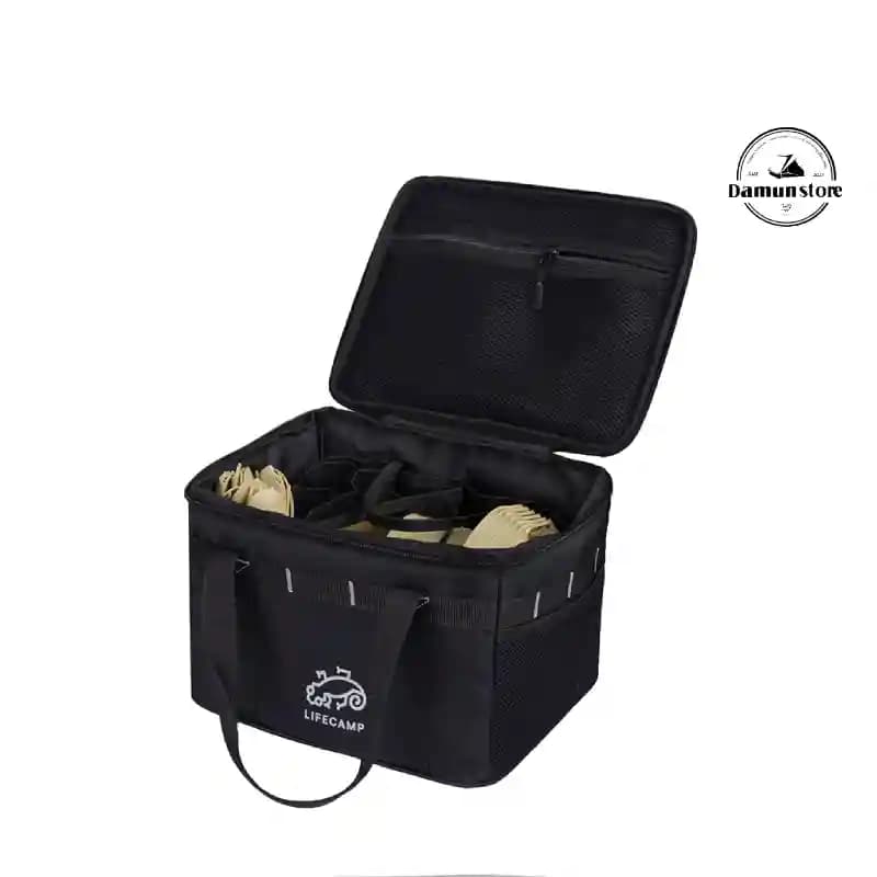 کیف ست ظروف 44 تکه لایف کمپ مدل travel kit کد 45888 — تصویر ۴