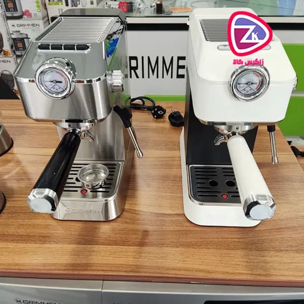 اسپرسوساز گریمن مدل GRIMMEN GR-EMW503 سفید — تصویر ۴