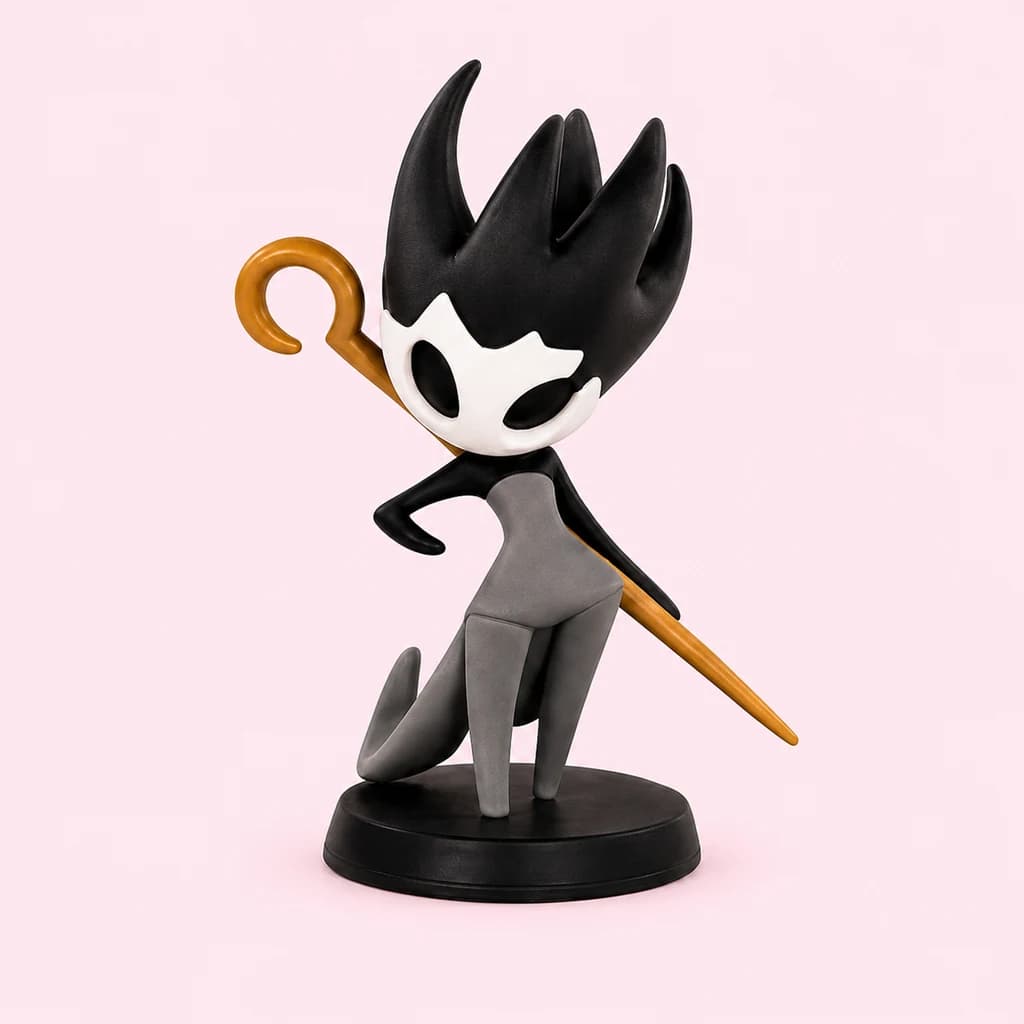 فیگور هالونایت ۸ مدل کلکسیونی با پایه | Hollow Knight — تصویر ۲
