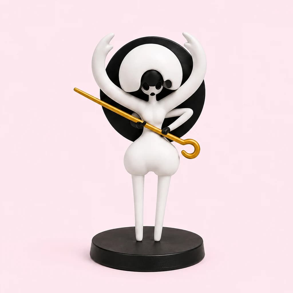 فیگور هالونایت ۸ مدل کلکسیونی با پایه | Hollow Knight — تصویر ۸