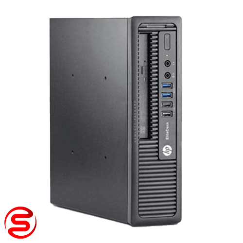مینی کیس HP Elitedesk 800 G1 USDT | CPU: i5 gen4 | RAM: 4 GB | HARD: 500 GB hdd – استوک