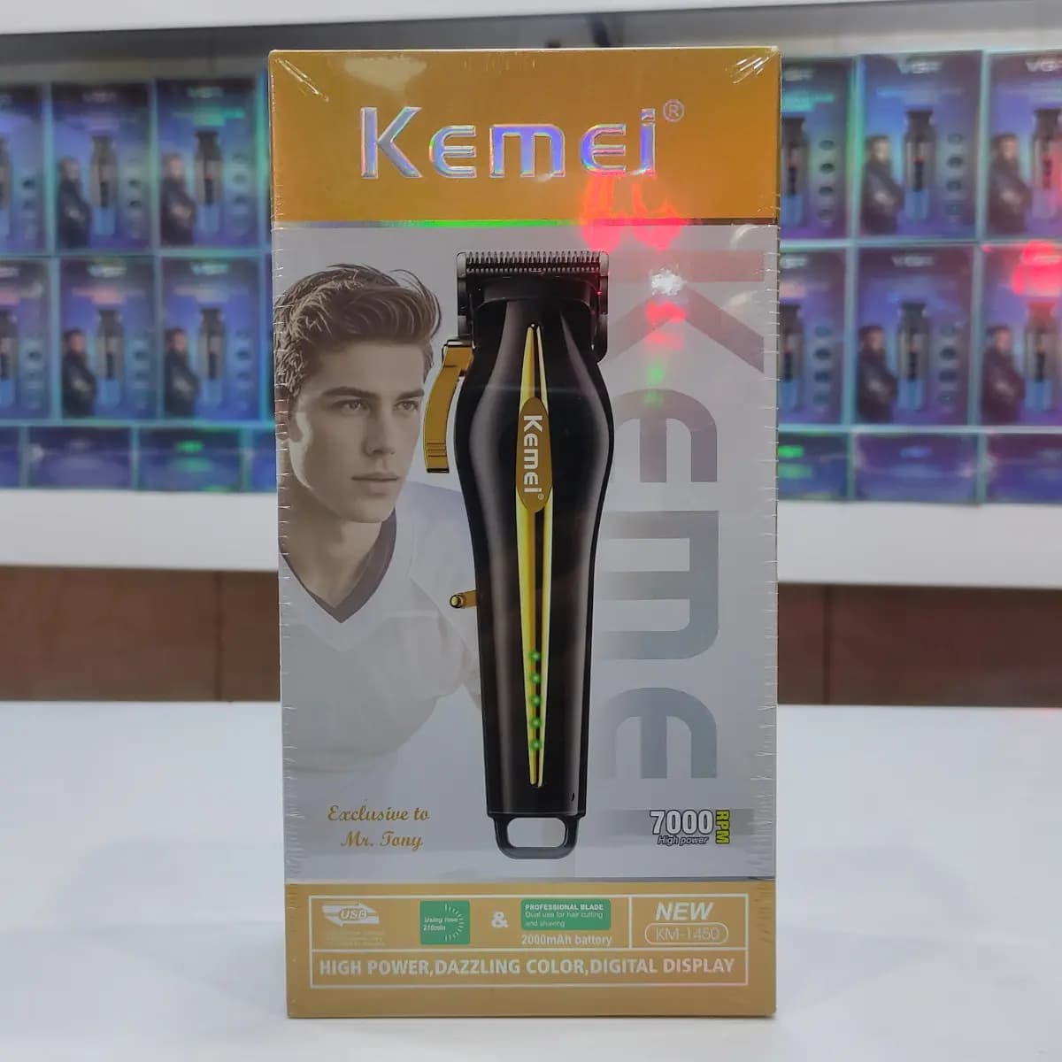 ماشین اصلاح کیمی مدل KM-1450 — تصویر ۲
