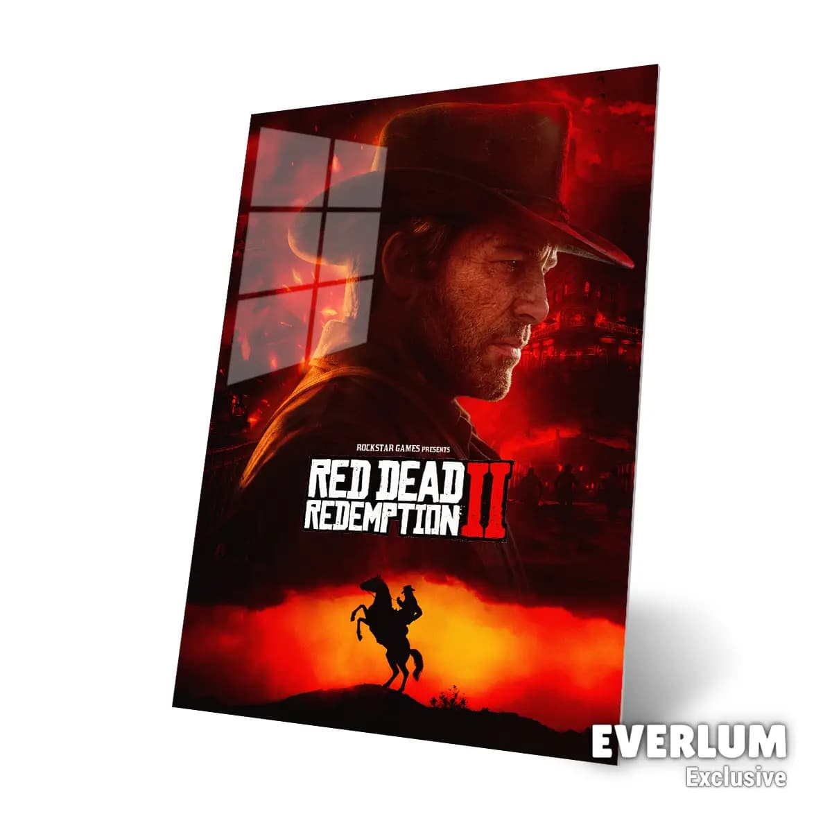 متال پوستر بازی Red Dead Redemption کد N704 — تصویر ۳