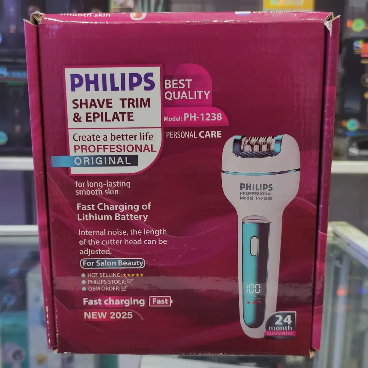 اپیلاتور فیلیپس مدل PH-1238 — تصویر ۴