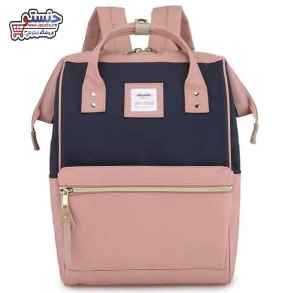 کوله پشتی هیماواری دخترانه خارجی himawari کد 104_1 کرم_مشکی