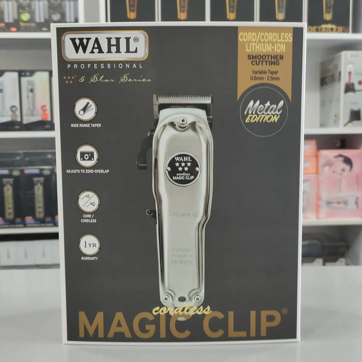 ماشین اصلاح وال مجیک کلیپ 5 استار متال ادیشن 8509 — تصویر ۳