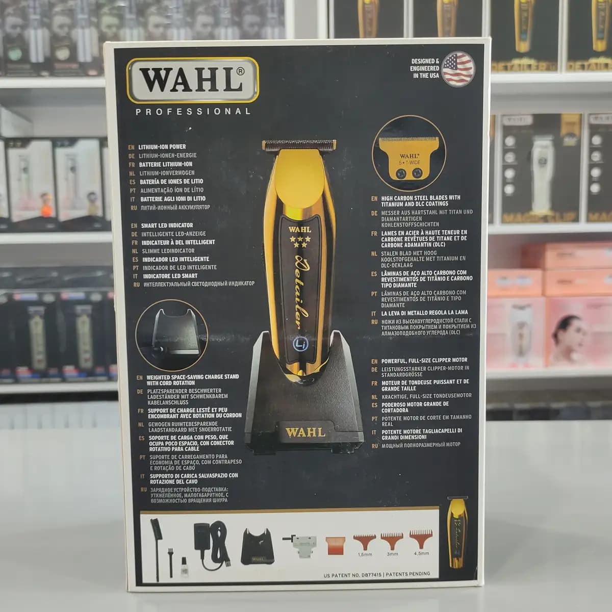 ماشین اصلاح وال مدل Detailer Li Gold Edition — تصویر ۵