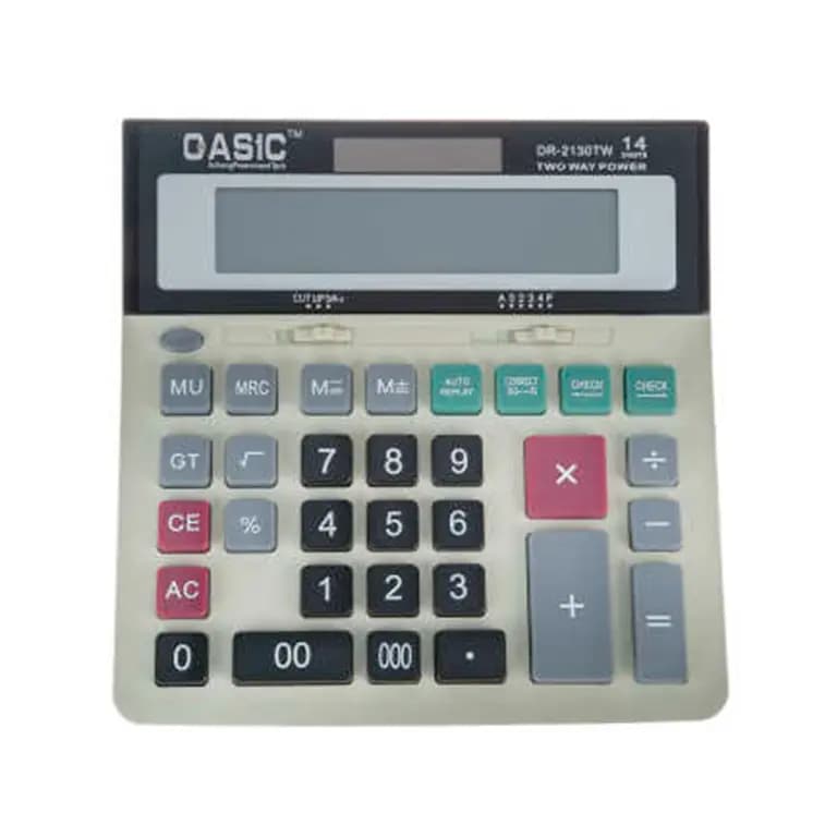 ماشین حساب کاسیک مدل DJ-2140TV.XL — تصویر ۲